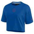 thumbnail image 2 of Women's Royal Chicago Cubs Elements Super Soft Boxy Cropped T-Shirt, 2 of 7