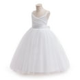 thumbnail image 3 of IDOPIP Flower Girl Dresses for Wedding Spaghetti Strap Tulle Princess Pageant Birthday Party Gown, 3 of 9