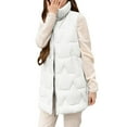 thumbnail image 2 of Rutainlusire Womens Hooded Sleeveless Puffer Vest Ladies' Casual Color Sleeveless Hooded Jacket, 2 of 5