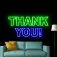 thumbnail image 5 of Handmadetneonsign Thank You Neon Sign, Thanks Led Neon Wall Art Decor, Store Shop Wall Decor, 5 of 5