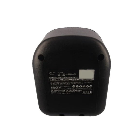 Batteries N Accessories BNA-WB-H7459 Power Tools Battery - Ni-MH, 14.4, 3300mAh, Ultra High Capacity Battery - Replacement for Lincoln 40394 Battery