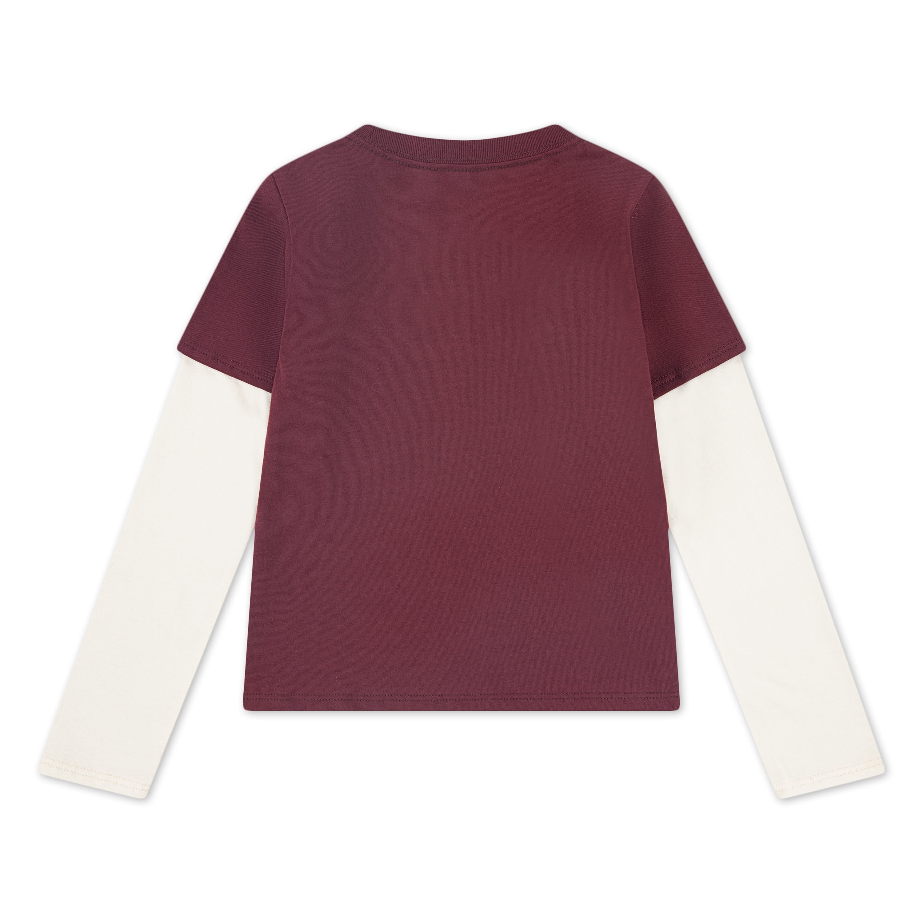 Levi Strauss Signature Girls Long Sleeve Two-fer Graphic Tee, Sizes 4-16