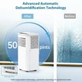 thumbnail image 6 of Portable Air Conditioner,10000 BTU 3-IN-1 Indoor AC,2 Wind Speeds,with Remote Control, 6 of 6