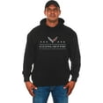 thumbnail image 6 of JH Design Group Mens Chevy Corvette Hoodie Distressed American Flag 2-Sided Sweatshirt, 6 of 7
