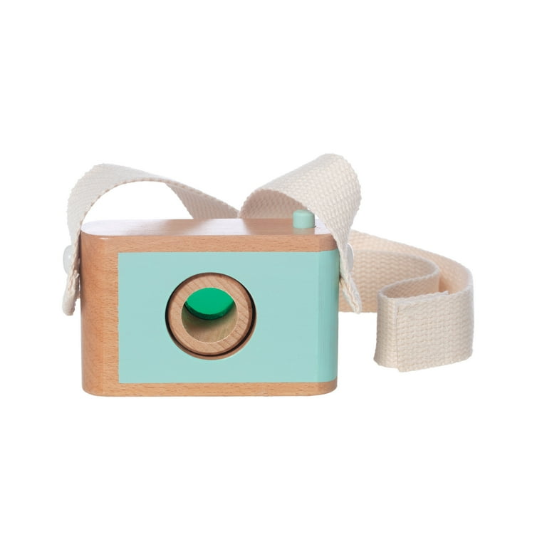 Manhattan Toy Natural Historian Wooden Camera Pretend Time Play
