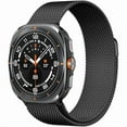 thumbnail image 1 of wonima44 for Galaxy Watch Ultra Bands 47mm (2025/2024),Magnetic Metal Wristband Stainless Steel Mesh Milanesse Loop Replacement Strap Compatible with Samsung Galaxy Watch Ultra 2/Ultra for Men Women, 1 of 1