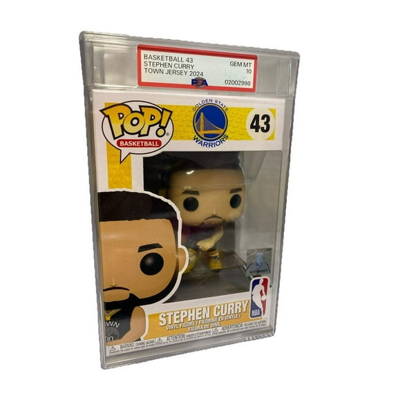PSA 10 Funko POP! NBA Golden State Warriors - Stephen Curry #43 Graded Gem Mint