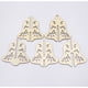 thumbnail image 3 of Fiudx Ofertas de la semana Adornos de madera para árbol de Navidad, letreros de madera, adornos colgantes de Navidad, 1 unidad, 3 of 3