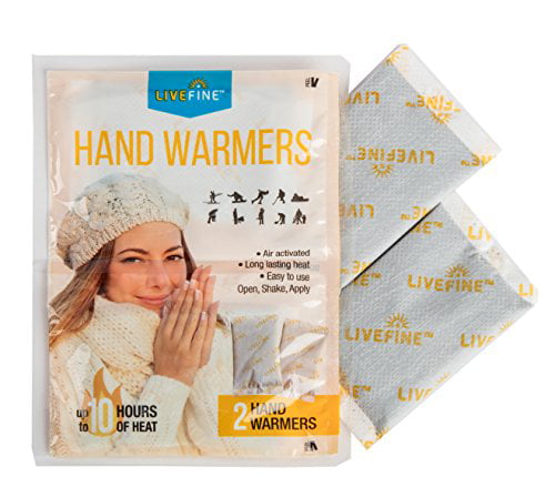 Football Tailgating & More Livefine Hand Warmers 50 Pack Up to 10 Hours of Warmth for Outdoor Construction Certified Refurbished Winter Sports Long-Lasting Air Activated Heat Packs 