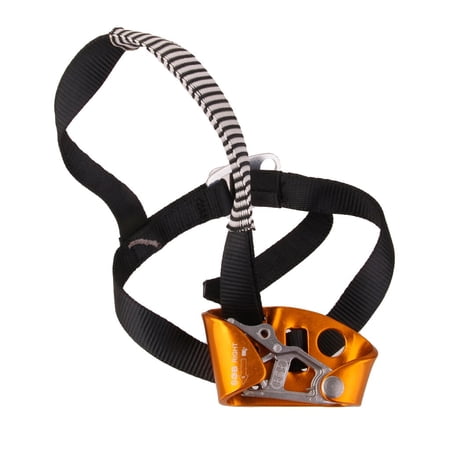 SOB Ascendeur De Pied Pro Quick Step – Pour Cordes 8-13mm – Alu Aéronautique 13g – Charge 150kg – Certifié EN 12841 – Escalade, Spéléologie, Arboricole