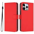 thumbnail image 2 of Compatible with iPhone 14 Pro Wallet Case with RFID Blocking Credit Card Holder, PU Leather Folio Flip Kickstand Protective Shockproof Anti-fall Phone Case Cover Women Men,Red, 2 of 11