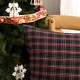 thumbnail image 2 of Lapalife 2PCS Square Christmas Pillow Covers 18 x 18 Inches Scottish Tartan Plaid Cushion Cover Throw Pillow Case Home Decoration, 2 of 4