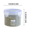 thumbnail image 2 of TOPRenddon Extra Large Airtight Food Storage Containers with Lids - 4-Sided Lock Kitchen Canisters for Flour, Sugar, Cereal & Dry Goods - BPA Free Plastic Pantry Organization, 2 of 9