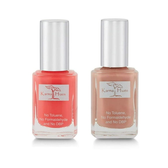 Karma Organic Beautiful Color | Combination Natural Nail Polish | Nontoxic Nail Art Vegan and Cruelty Free Nail Paint