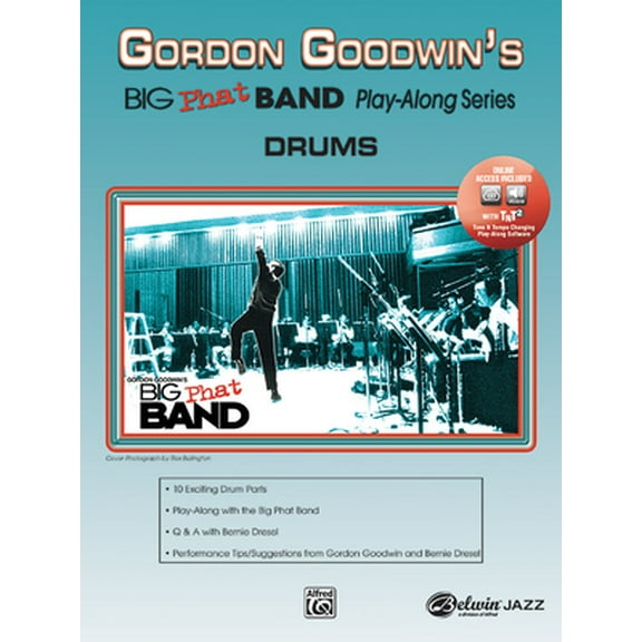Pre-Owned Gordon Goodwin Big Phat Play Along: Drums (Book & CD) (Paperback) 0739039695 9780739039694