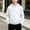 White, variant on Abtuhar Fall Hooded Sweatshirt for Boys and Girls Crew Neck Solid Thin Style Long Sleeve Pullover for 1-15 Years