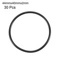 thumbnail image 2 of 30 piezas Anillo de sellado O de forma negra resistente al aceite de 40 mm x 2 mm Grommet de goma NBR, 2 of 5