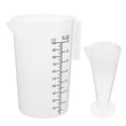 thumbnail image 1 of Raindrops 2Pcs PP Material Home Measuring Cups for Cooking and Baking 100ml and 1000ml, 1 of 7