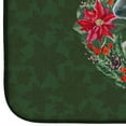 thumbnail image 4 of Weimaraner Poinsetta Wreath Dish Drying Mat, 4 of 7