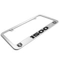 thumbnail image 3 of RAM 1500 Dual Logo in 3D American-Made Mirror Chrome Metal License Plate Frame, 3 of 7