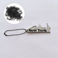 thumbnail image 4 of SHISUYAN 100pcs Durable Tag Chains Bag Tag Hanging Chains Premium Jewelry Iron Chains, 4 of 8