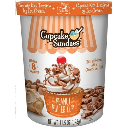 In the Mix Cupcake Sundaes Peanut Butter Cup Cupcake Kit, 11.5