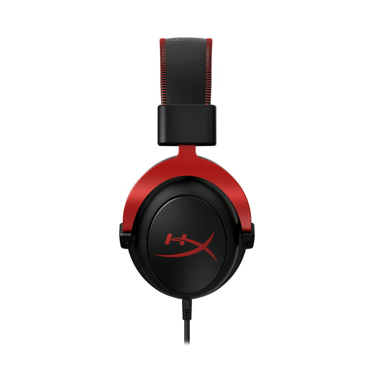 HyperX Cloud II - Wired Gaming Headset, Works with PC, PS5, PS4, Xbox  Series X - Red 