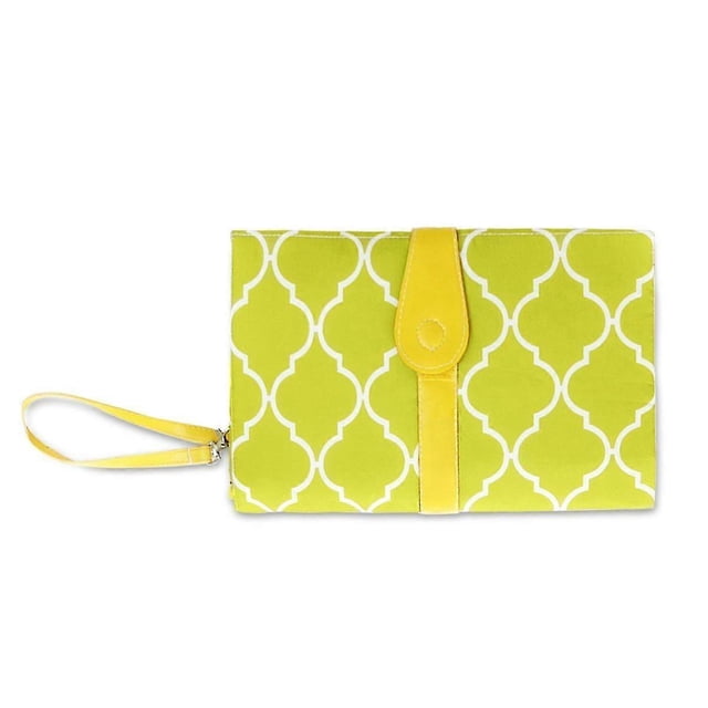 Waterproof Bearing Fashionable Baby Lightweight Portable Travel Baby Changing Mat Yellow