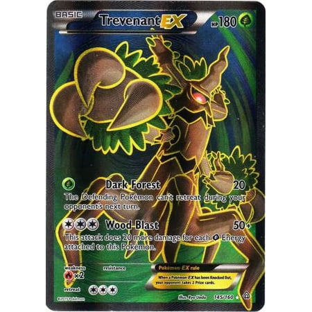 Pokemon Primal Clash Ultra Rare Trevenant-EX #145