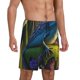 thumbnail image 2 of Fotbe Cute Blue Frog Pantalones Cortos de Pijama para Hombre, Ropa de Dormir, Pantalones de Pijama Cortos para Hombre-Medium, 2 of 6