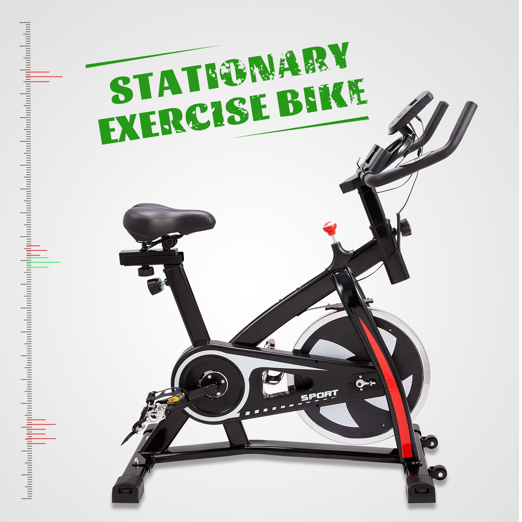 Details about   ✨Indoor Bike Bicycle Cycling Fitness Gym Cardio Workout Home Exercise Stationary 