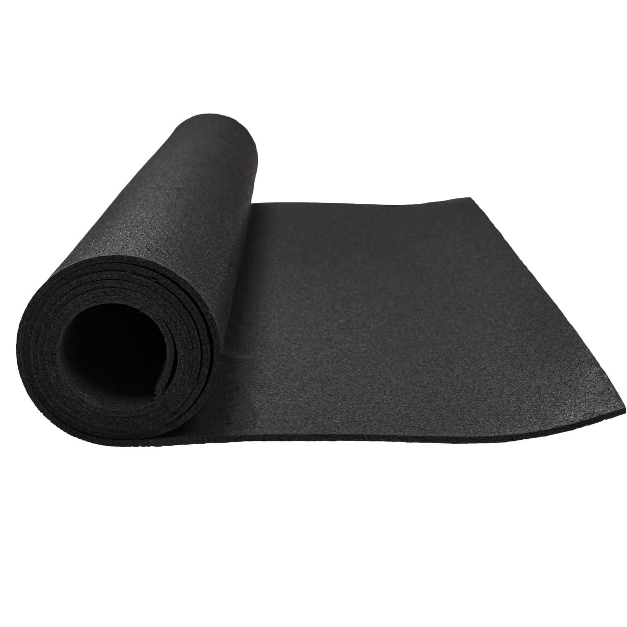 Aldhurst Black Rubber Utility Mat 36"x48" (0.24-inch Thickness 12 Sq ft) for Home, Garage, Gym Floor