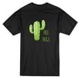 thumbnail image 1 of Teeblox T-shirt Noir Graphique Cactus Free Hugs pour Hommes, 1 of 1