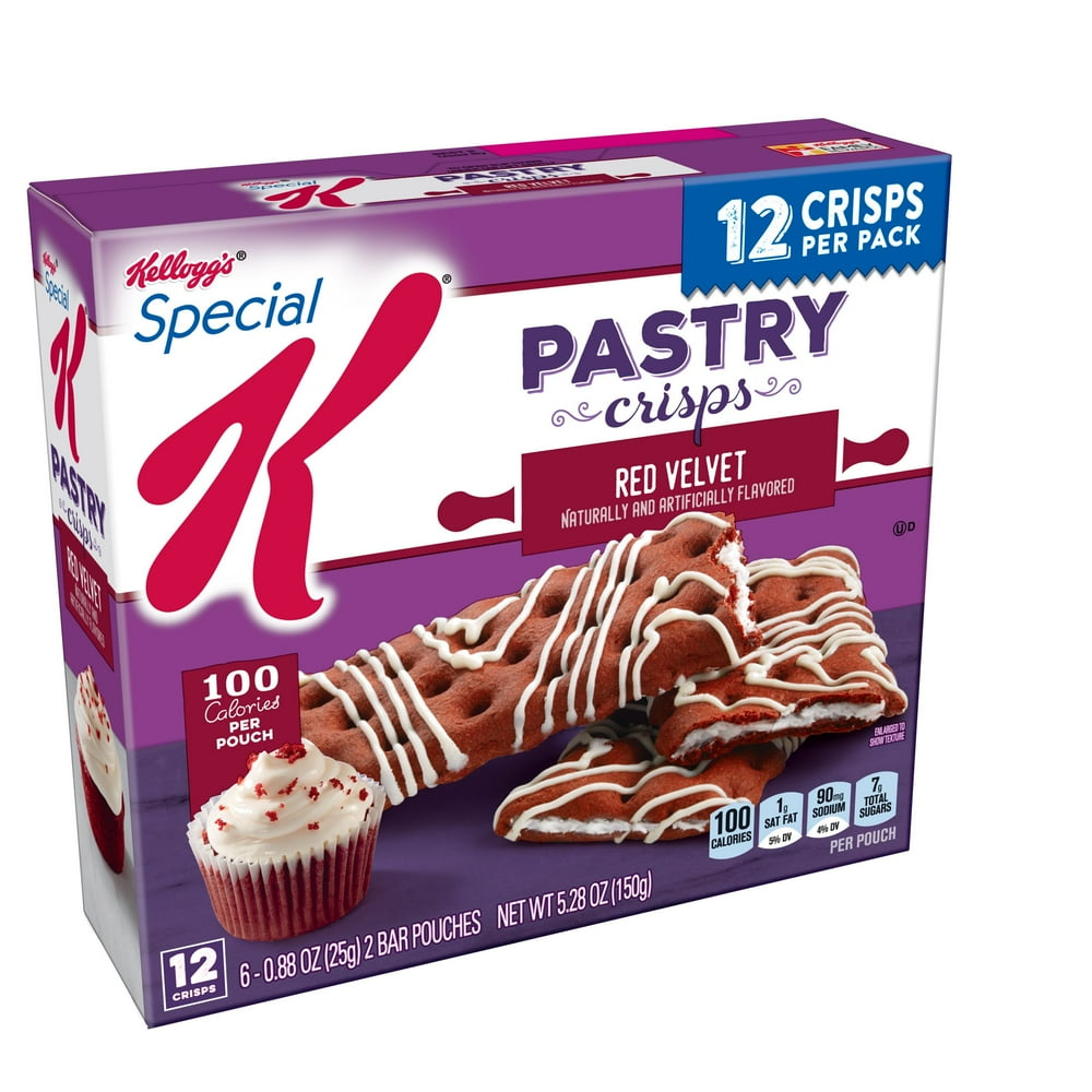 Kellogg's Special K, Pastry Crisps, Variety Pack, 10.56 Oz, 12 Ct