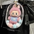 thumbnail image 5 of Para Labubu Bolsa de peluche de vinilo de algodón Tamaño 15 cm Protector solar antipolvo y lluvia para muñecas (solo bolsas), 5 of 5