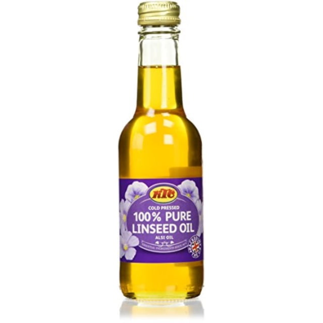 ktc 100 pure cold pressed linseed / flaxseed oil (alsi oil) 250ml