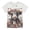 White, variant on Trendfront Girls Crewneck Short Sleeve T Shirt Highland Cow Graphic Tee Cute Flower Western Farmhouse Style Top Casual Wildflowers Clothing