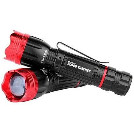 NEBO Tools - 5906 iProtec Blood Tracker LED Flashlight With White and Green/Red Light