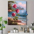 thumbnail image 4 of UXIEQU Vintage Rose Landscape Canvas Wall Art Print 15.75x11.81 Inches, 4 of 8