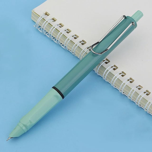 COM1950s In the Dark, Fine Tip Pens, Press the Pen Dark Tip 0.38 Extra Fine Nib Students Daily Writing Practice Press the Pen Can Change the Ink Bag, Ink Pens for Writing, Into the Dark, Fine Tip Pen