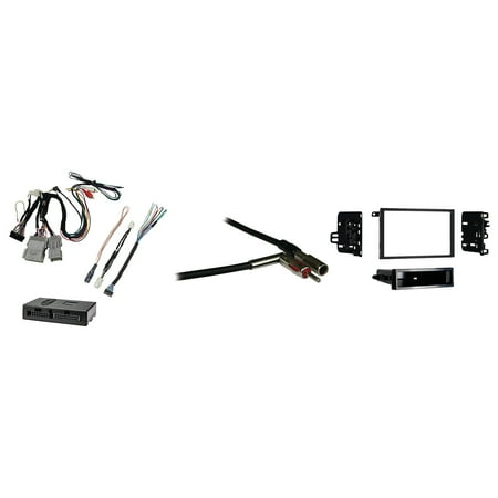- GMC Savana Full Size Van 2003-2007 Double DIN Metra Car Stereo Installation Package