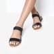 thumbnail image 5 of Sandalias DREAM PAIRS Alpargatas Cuña Planas Negras Mujer 10, 5 of 6