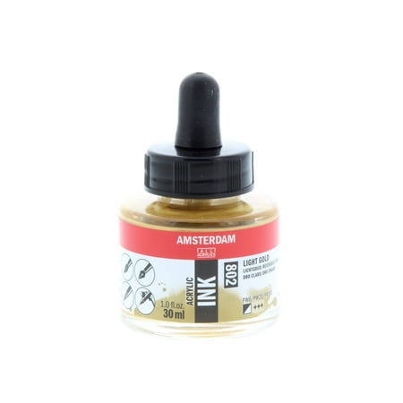 UPC: 8712079389888 | Amsterdam Acrylic Ink 30ml Light Gold