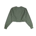 thumbnail image 2 of Treasure & Bond Womens Cropped Sweatshirt grnthyme S, 2 of 2