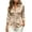 Khaki, variant on Women's Fitted Satin Button Down Shirt,Curved Hem Long Sleeve Blouse For Women,Spring Silky Tunic for Business Meetings and Party Outings, Sizes S-2XL