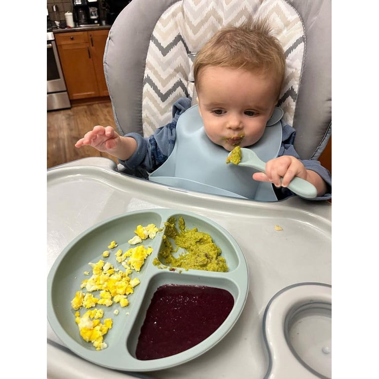 Baby-led Weaning Supplies PandaEar Silicone Baby Feeding Set - 2 ...