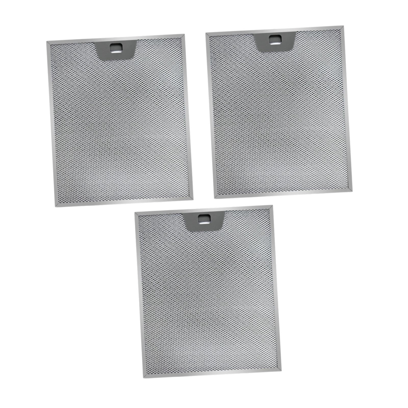 Fiocias 3 Pieces Range Hood Filter Aluminum Kitchen Gadget Accessory for GE Jvw5361EJ1ES
