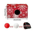 thumbnail image 3 of Puwuzcl Christmas Snowflake Belt Ball Shake Game Set - Holiday Party Game Prop for Family & Friends Gatherings, 3 of 6