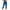 Blue, variant on Frostluinai Capri Leggings for Women High Waist Stretchy Yoga Workout Faux Denim Capri Slim Fit Soft Gym Cropped Leggings Womens Capris