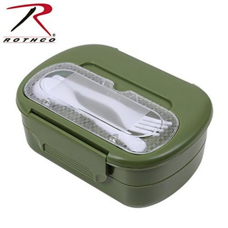 Knit Olive Drab - Olive Drab - Camping Plastic Mess Kit